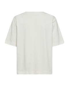 CMMUSE - T-SHIRT I RÅHVID