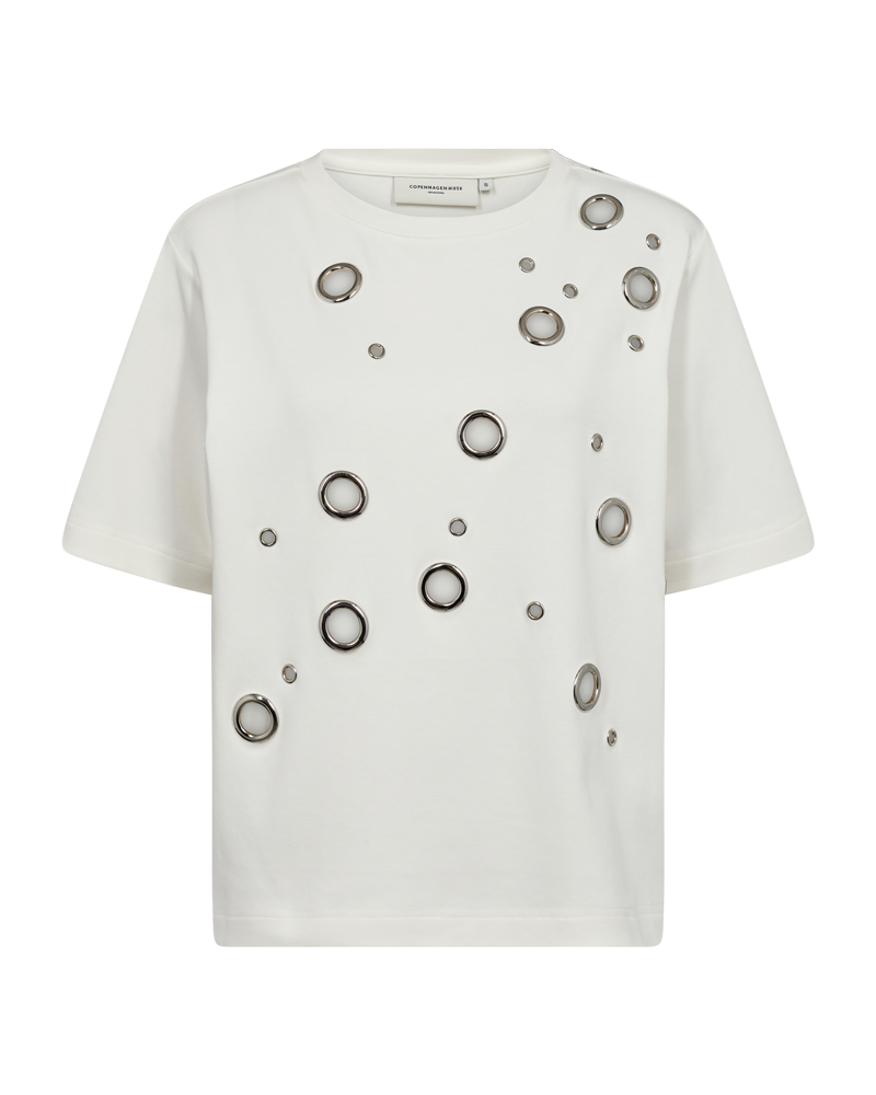CMMUSE - T-SHIRT I RÅHVID