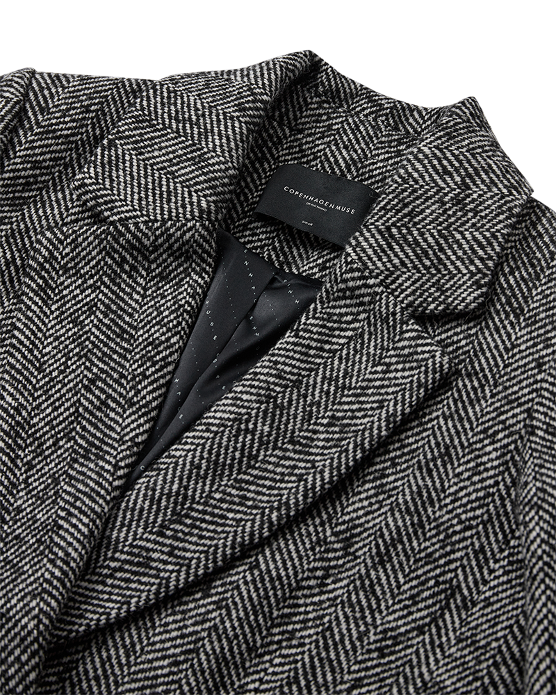 CMJADALYN - BLAZER I SORT OG HVID