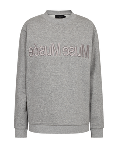 CMEVA - SWEATSHIRT I GRÅ