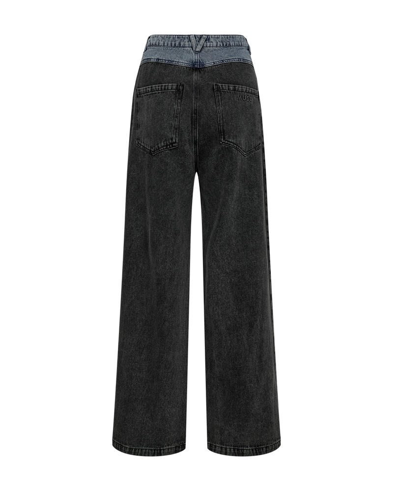 CMCHARLEE - DENIMJEANS I SORT OG BLÅ