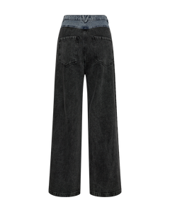 CMCHARLEE - DENIMJEANS I SORT OG BLÅ