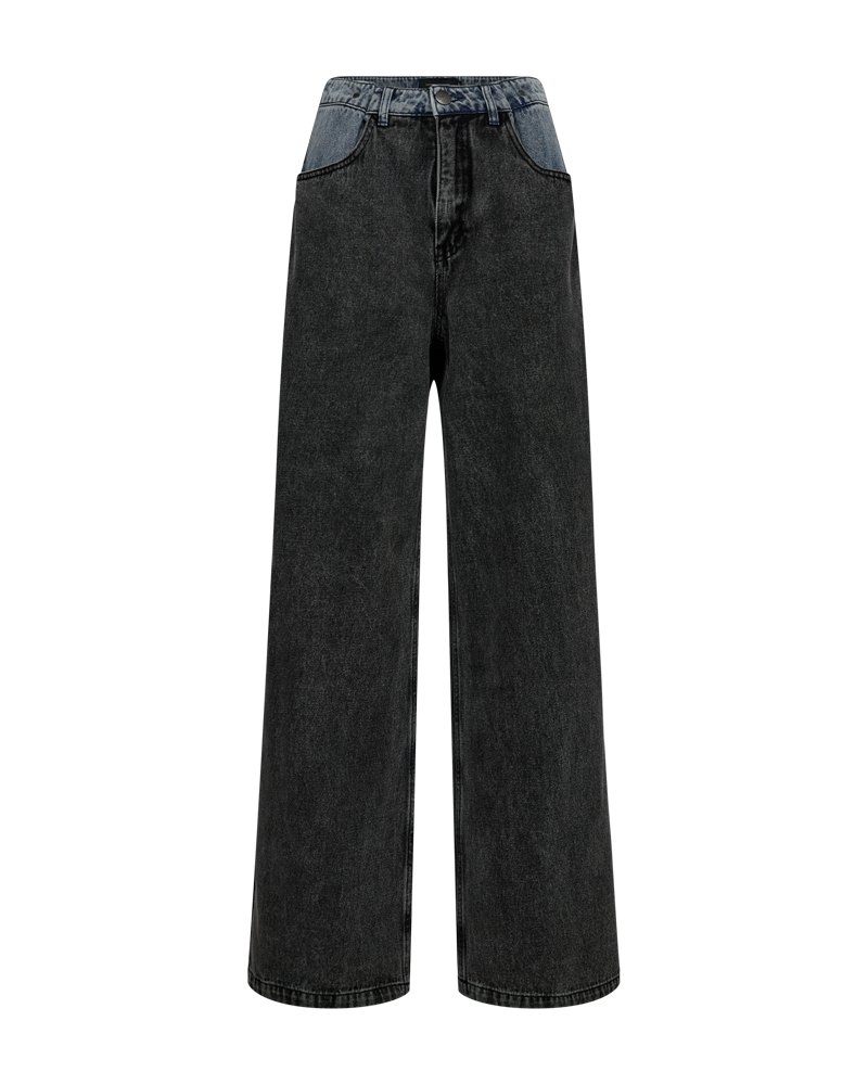 CMCHARLEE - DENIMJEANS I SORT OG BLÅ