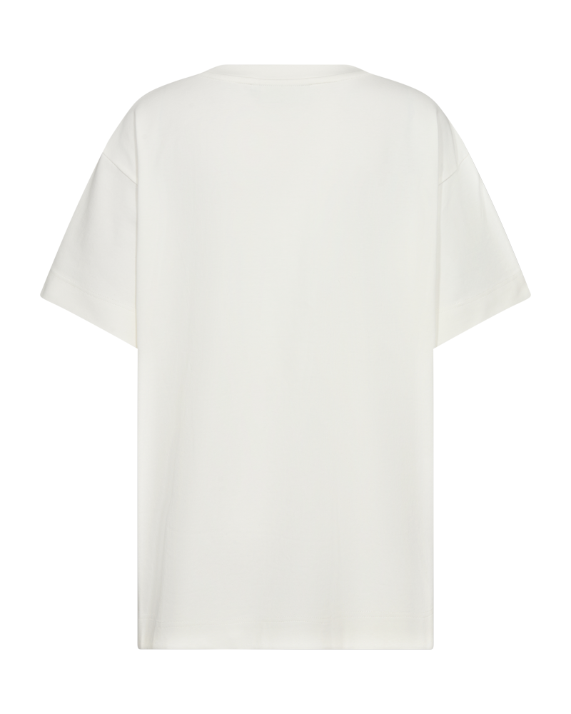 CMMUSE - T-SHIRT I RÅHVID