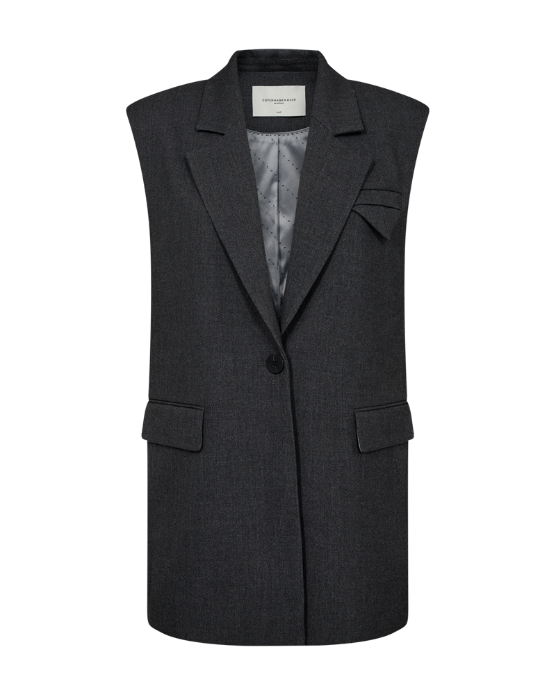 CMTAILOR - VEST I GRÅ