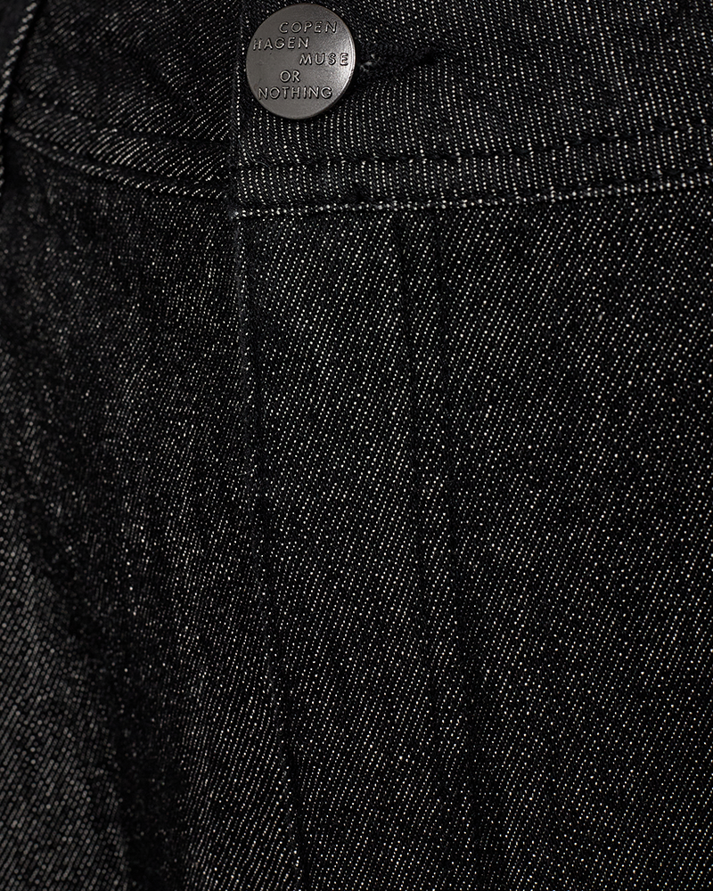 CMJEAN - DENIM VIDE BUKSER I SORT