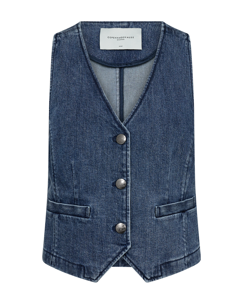 CMJEAN - DENIM VEST I BLÅ