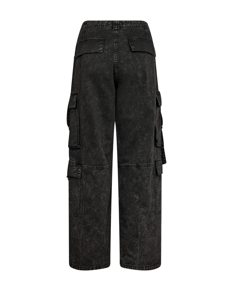CMJENNI - HØJTALJEDE JEANS I SORT