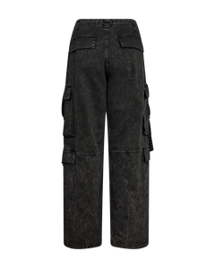 CMJENNI - HØJTALJEDE JEANS I SORT