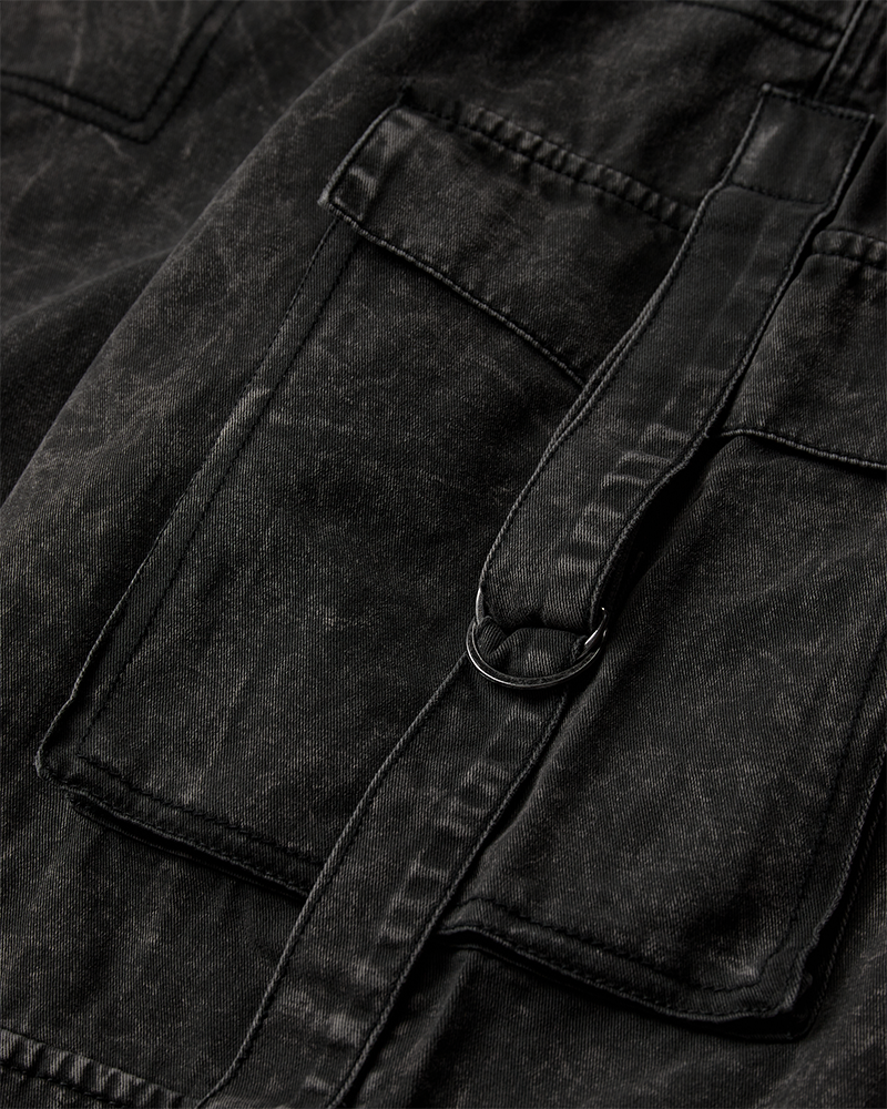 CMJENNI - HØJTALJEDE JEANS I SORT