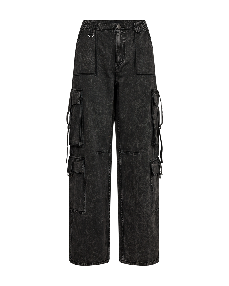 CMJENNI - HØJTALJEDE JEANS I SORT