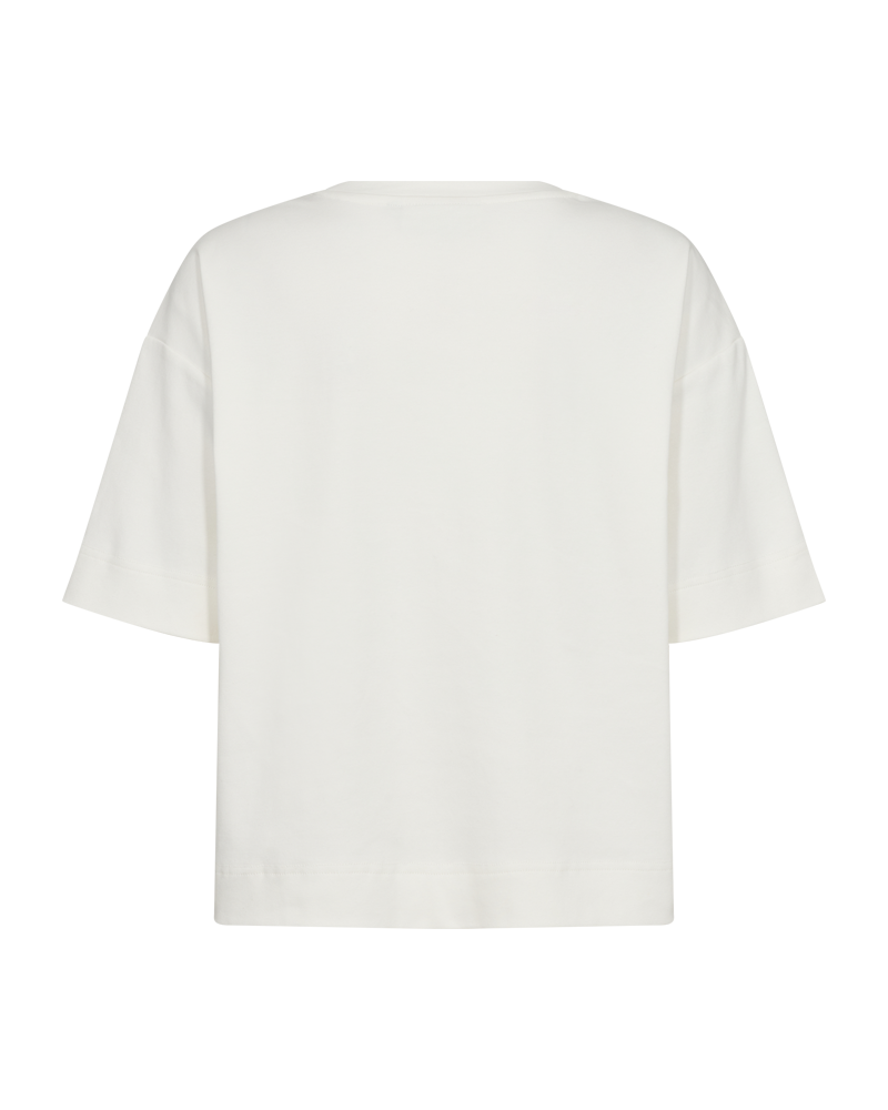CMMUSE - T-SHIRT I RÅHVID