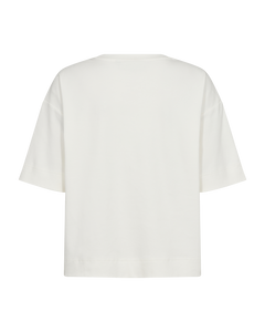 CMMUSE - T-SHIRT I RÅHVID