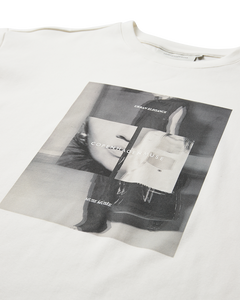 CMMUSE - T-SHIRT I RÅHVID