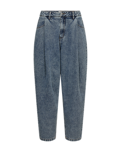 CMJEYCCE - HØJTALJEDE JEANS I BLÅ