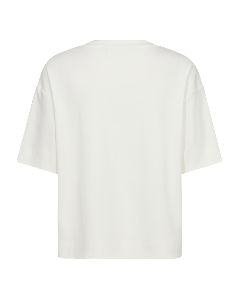 CMMUSE - T-SHIRT I HVID