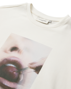 CMMUSE - T-SHIRT I HVID