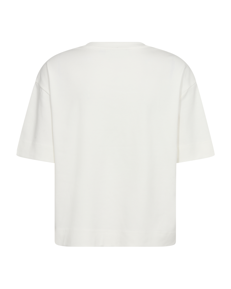 CMMUSE - T-SHIRT I HVID