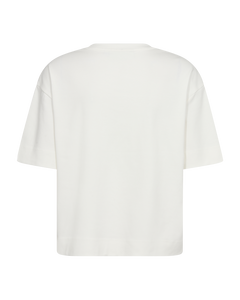 CMMUSE - T-SHIRT I HVID