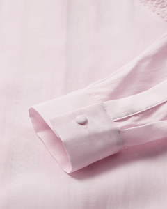 CMMOLLY - SKJORTE MED BLONDER I ROSA