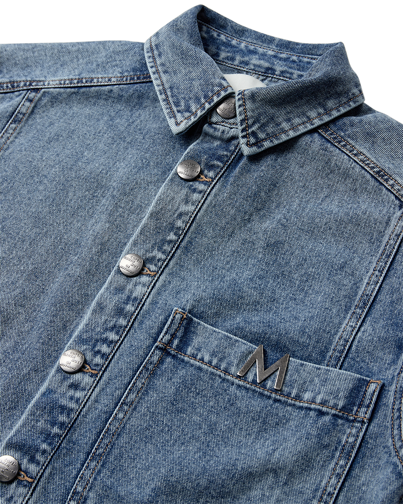 CMJEYCCE - DENIM SKJORTE I BLÅ