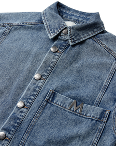 CMJEYCCE - DENIM SKJORTE I BLÅ
