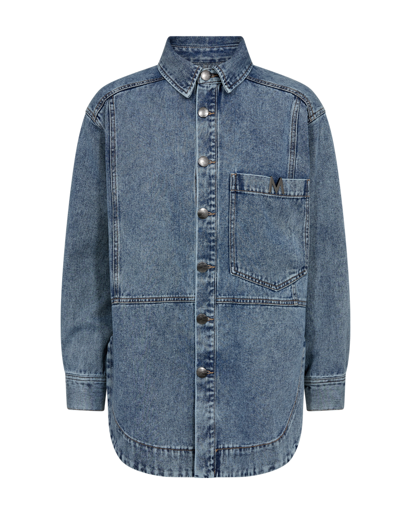 CMJEYCCE - DENIM SKJORTE I BLÅ