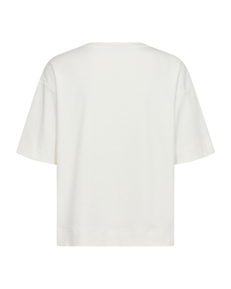 CMMUSE - T-SHIRT I HVID