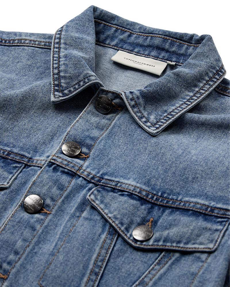CMJEYCCE - KJOLE I DENIM I BLÅ