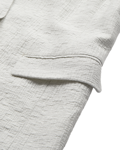 CMBRIE - LANG VEST I HVID