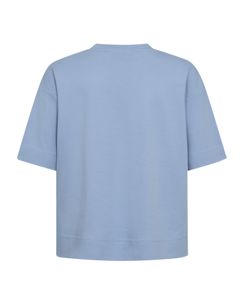 CMMUSE - T-SHIRT I BLÅ