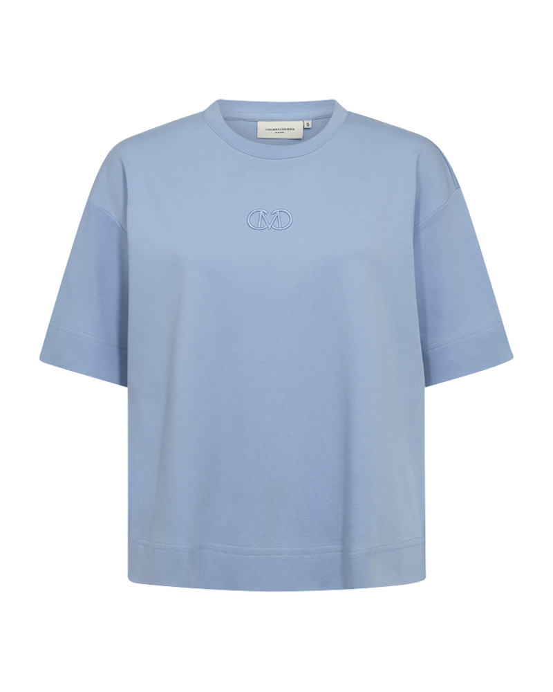 CMMUSE - T-SHIRT I BLÅ
