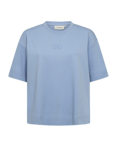 CMMUSE - T-SHIRT I BLÅ