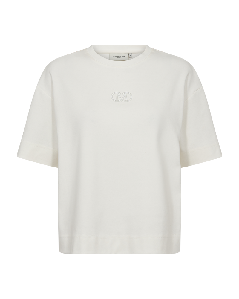 CMMUSE - T-SHIRT I HVID