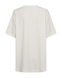 CMMUSE - T-SHIRT I HVID