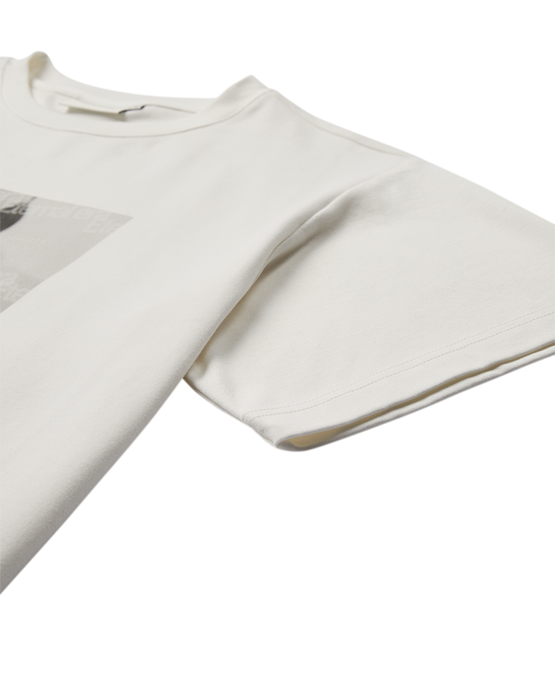 CMMUSE - T-SHIRT I HVID