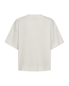 CMMUSE - T-SHIRT I HVID