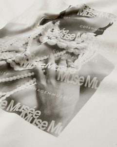 CMMUSE - T-SHIRT I HVID