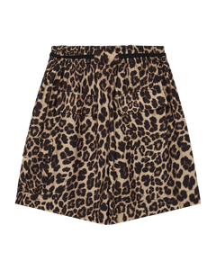 CMGABBY - SHORTS I SORT OG BEIGE