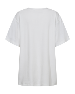 CMMUSE - T-SHIRT I HVID