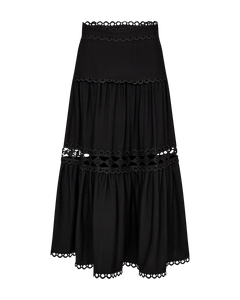 CMASLEAH - NEDERDEL MED CUT-AND-SEW BLONDER I SORT